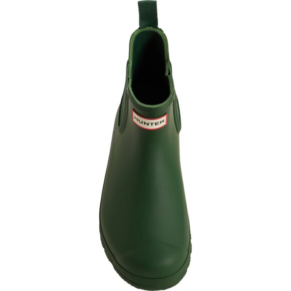 NEW HUNTER Original Chelsea Rain Boots - Waterproof in green for women 1125 6s3 - Picture 4 of 8